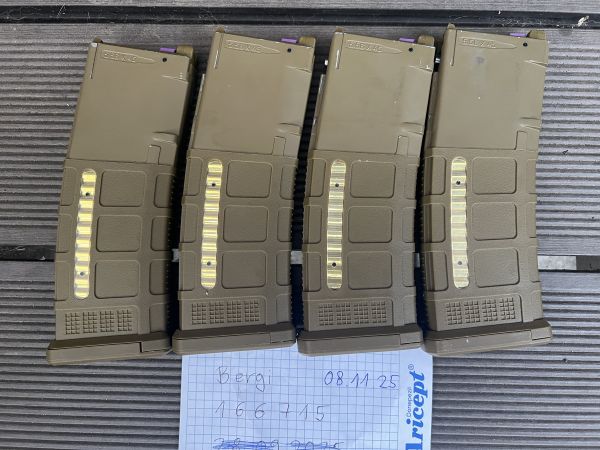 4x T8 GBB Magazine 35 Schuss TM M4 MWS