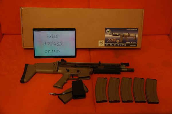 WE Scar L GBB + HPA-Adapter