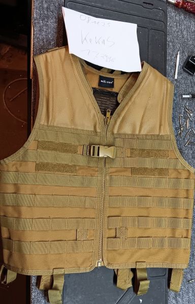 Mil-Tec MOLLE Weste – Coyote