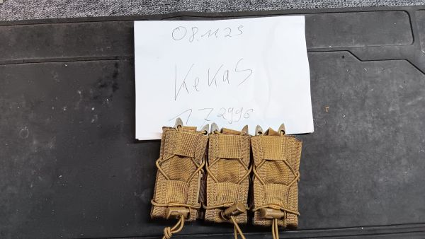 3er Pistol/SMG Mag Pouche Coyote 