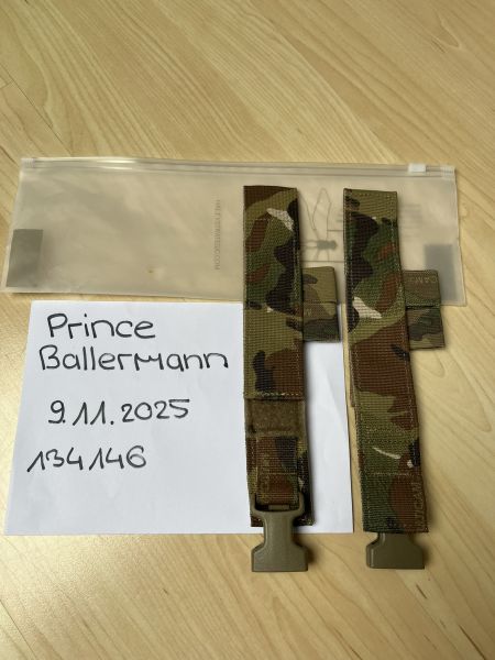 Haley Strategic Flatpack Piggyback Strap Multicam OVP