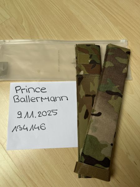 Haley Strategic Flatpack Shoulder Pads Multicam OVP