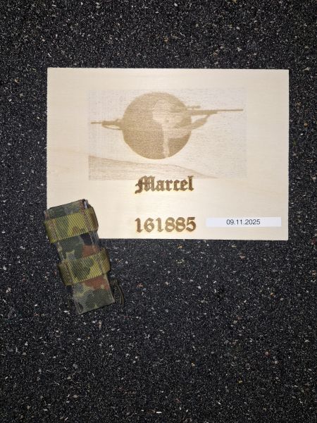 Schnellzieh-Magazintasche MP7 MP5 P8 USP (5farb-flecktarn)