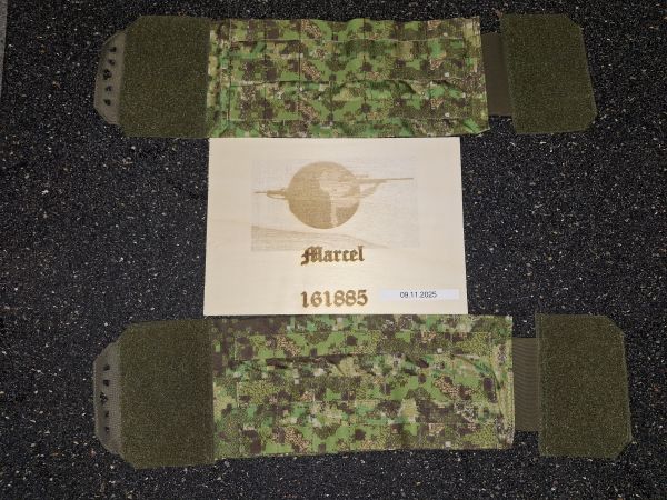 1x Zentauron Plattenträger Kummerbund Pencott Greenzone