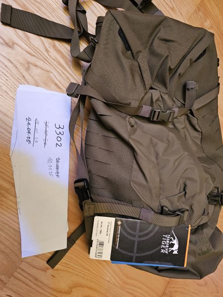 TASMANIAN TIGER TT Sentinel 28 Olive Oliv Rucksack.   