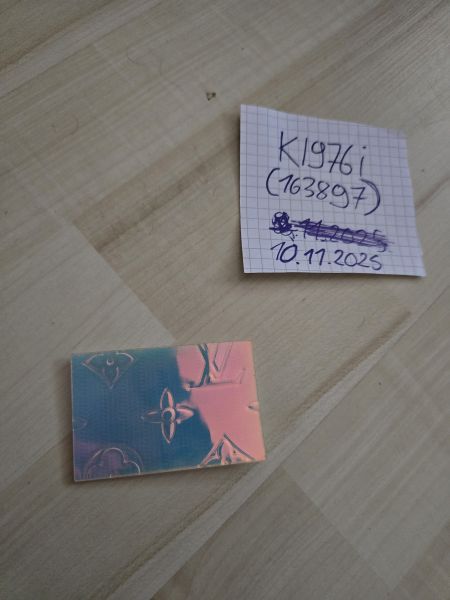 Afraid of the dark LV holo patch