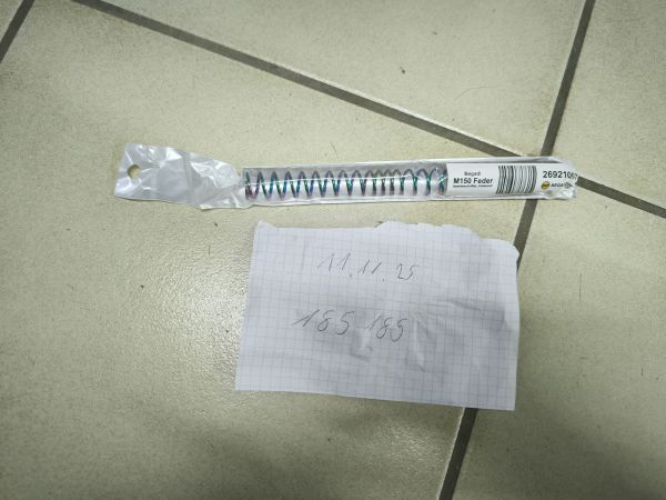 Begadi PRO - M150 - Non Linear S-AEG Tuningfeder, laserbeschriftet & irisierend