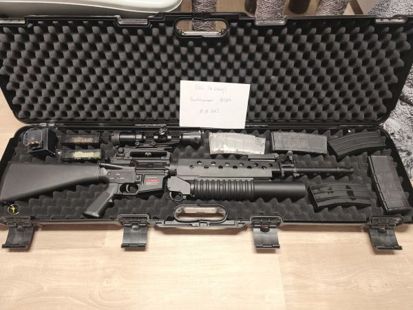 E&C M16 inkl. M203 UGL S-AEG -Version 3