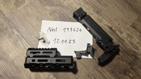 КРУК AK74/AKM Tokyo Marui Stock/Frontset M-Lok KRUK