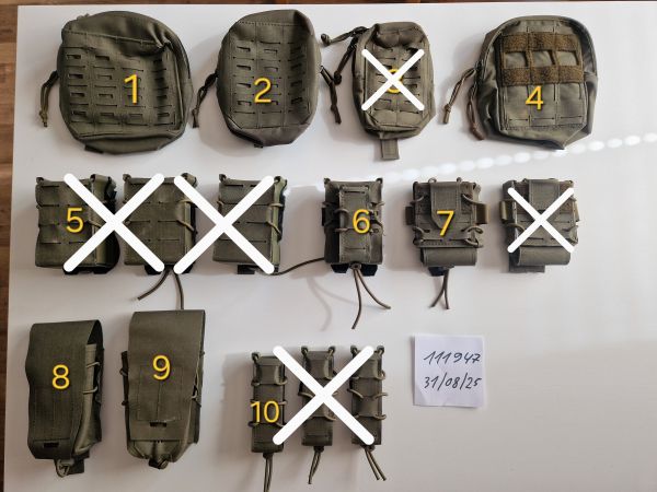 Templars Gear Ranger Green Mag Pouch Utility Pouch