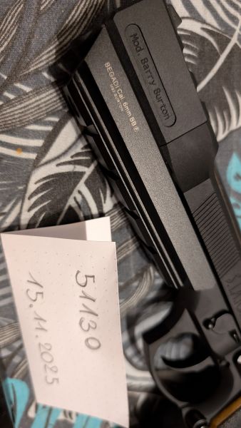 WE Tech S.T.A.R.S. R.P.D. Samurai Edge Biohazard M92 GBB