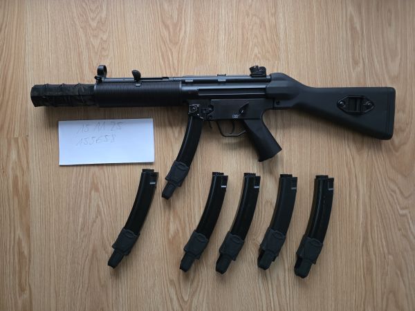 Begadi MP5SD5 Gen.5 S-AEG + da Vinci Innenlauf + 6 Mags