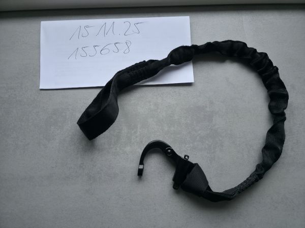 Gürtel Bungee Retention Lanyard schwarz