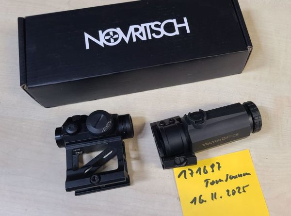 Red Dot mit Magnifire and Mount Flip Up Scope + Booster 3 fach