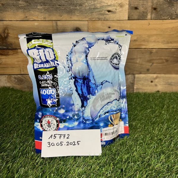 G&G Bio Precision BBs 6 mm weiß 0,25 g / 1 kg / 4000 rds
