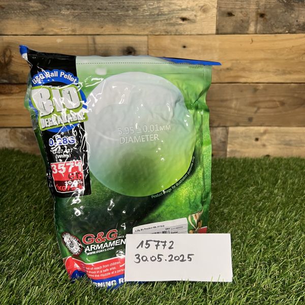 G&G Bio Precision BBs 6 mm weiß 0,28 g / 1 kg / 3571 rds