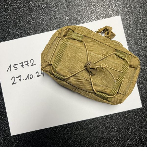 Tactical Utility Pouch Tan kompakt Multifunktionstasche Molle