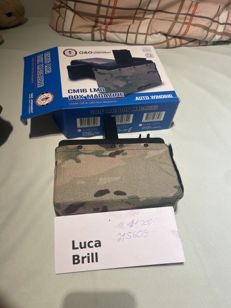 G&G CM16 LMG Box mag
