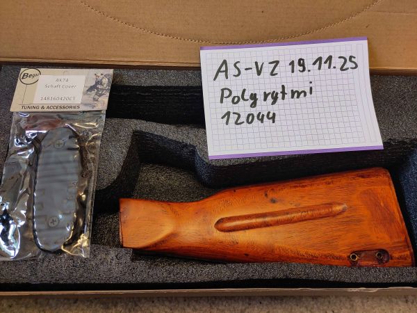 Battleaxe AK74 Hinterschaft Echtholz