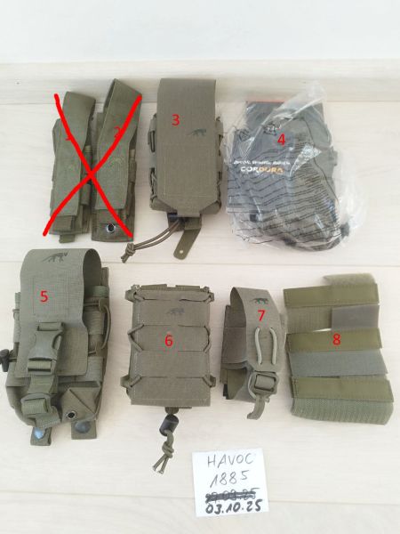 Tasmanian Tiger TT - steingrau-oliv Magazin Taschen Mag Pouch Set - Einzelverkauf möglich - teilweise Nagelneu!