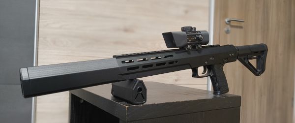 SSX 303 integrierter Schalldämpfer mir Schaumstoffringen