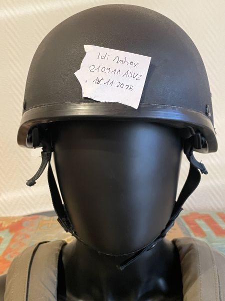 NATO Gefechtshelm / Ballistikhelm Schwarz Airsoft KSK EGB BUNDESWEHR