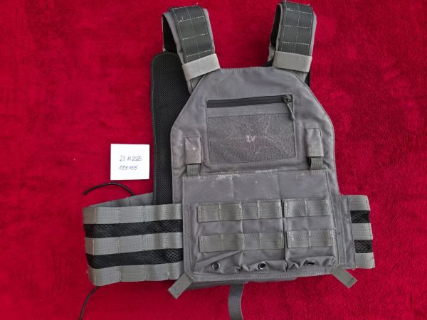 Plattenträge Steingrau