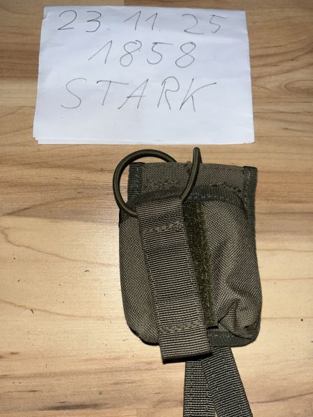 Zentauron Funkgerätetasche steingrau Oliv 