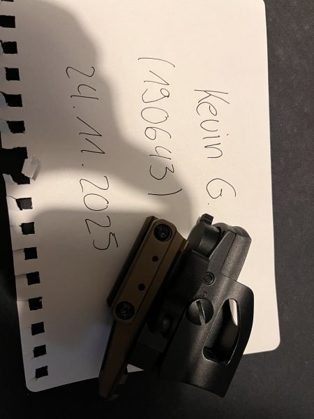 Verkaufe dieses Visier mit Mount Erhöhung 