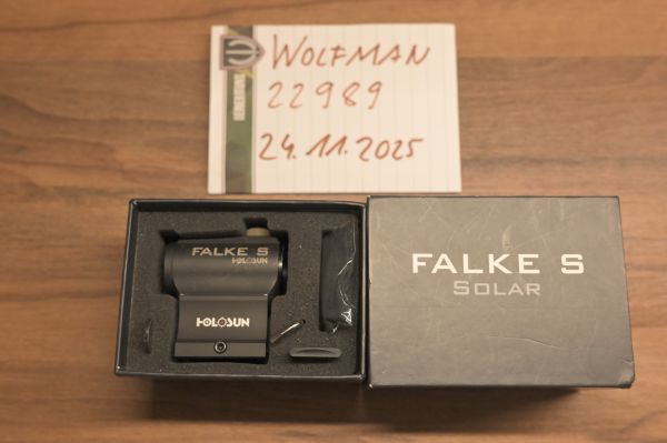 Falke S Solar Rotpunkt
