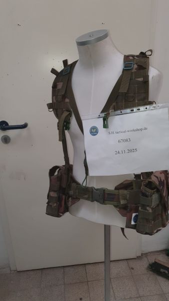 Taktisches Molle Tragesystem „Infanterie“ Woodland