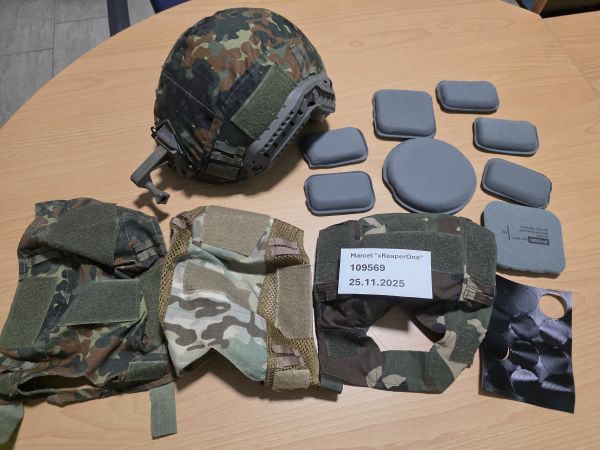Helm  FMA Fast SF Tactical Set  (L+)