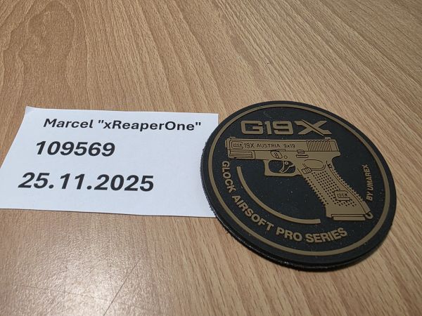 Glock 19X Patch