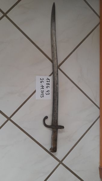 Orginal Französisches Bajonett aus 1874 