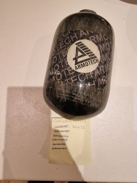 Armotech 1,1 Liter Carbonflasche HPA