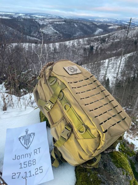 Taktischer Dragon Egg II Mission Assault Pack – Replica in Coyote Brown (neuwertig / Ausstellungsstück)