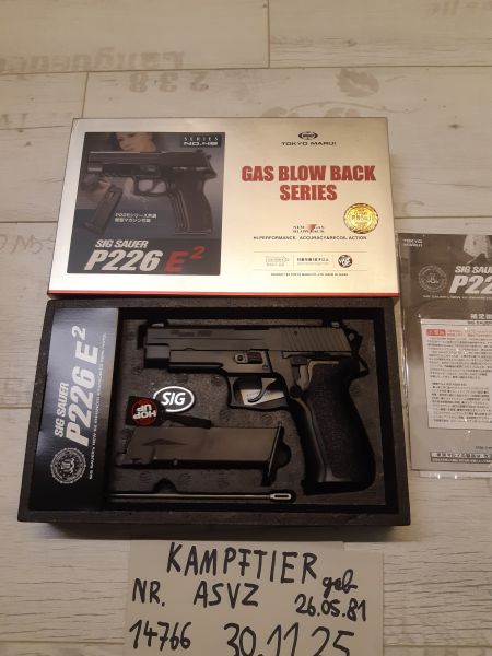 Tokyo Marui P226 E2 GBB NEU