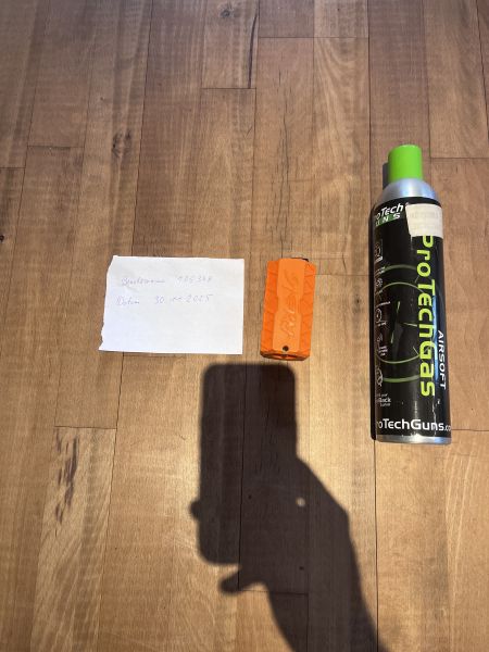 ASG Storm Apocalypse Airsoft-Handgranate (S-AEG / Gas) – High-Visibility Orange