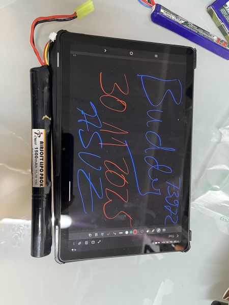 AK AKKU Lipo Battery 1300mah 7.4v