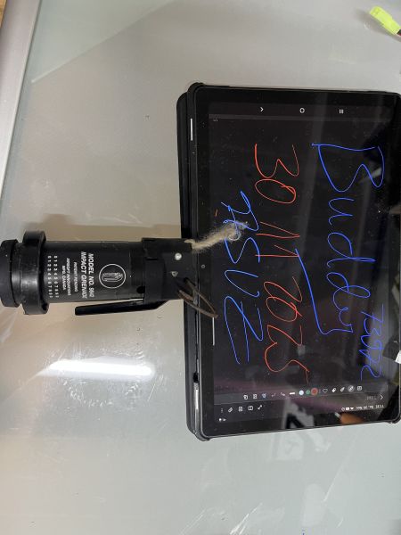 Cyclone Impact Grenade, Gas