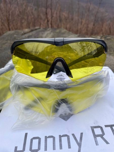 Airsoft Schutzbrille – Gelbes PC-Schutzglas (neuwertig)