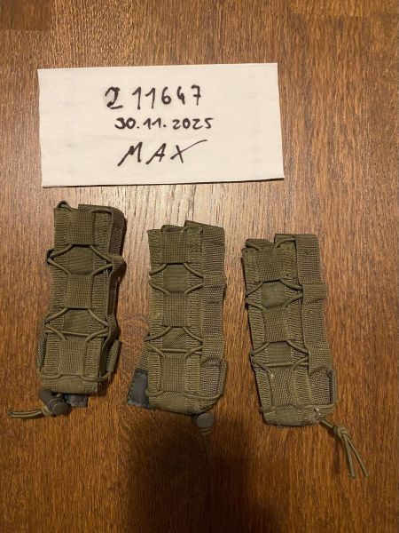 3x SMG Pouch Oliv