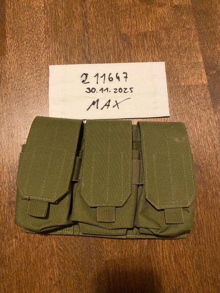 Begadi Magazinpouch 3er Oliv