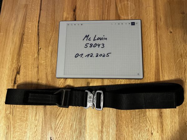 Shellback Tactical Riggers Belt mit Cobra Schnalle Gr.L