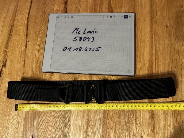 Riggers Belt mit Cobra Belt