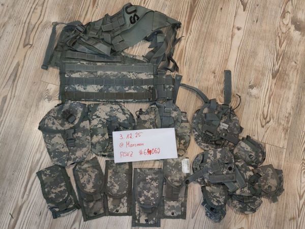 US Army ACU FLC , IFAK , Pouches , Original - SET#1