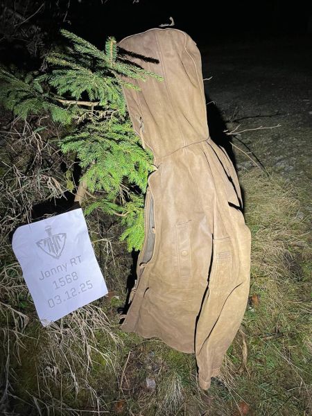 Schwerer Ledermantel aus echtem Kuhleder – Größe L – ideal für STALKER, Tarkov Scavs & Banditen-LARP