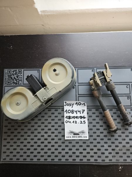 Atlas BT10 Bipod, Drum Mag, 2 Bein, Waffenständer, Magazin 