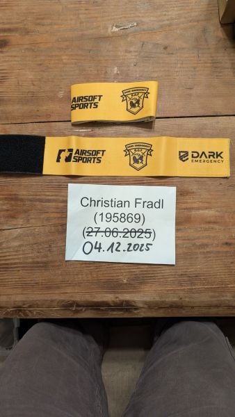 DARK Emergency Teamarmbinden