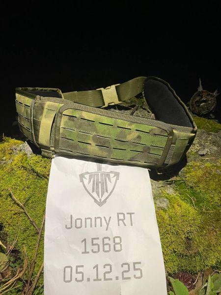 Ratnik-Style Lasercut MOLLE Battle Belt – A-TACS FG – ideal für russisches MilSim / Airsoft – neuwertig